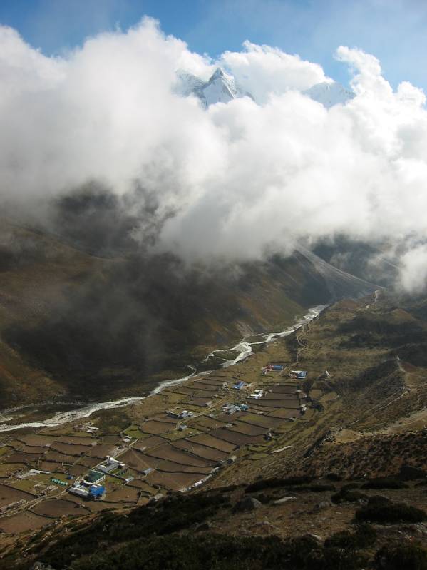 Day 6: Dingboche from above