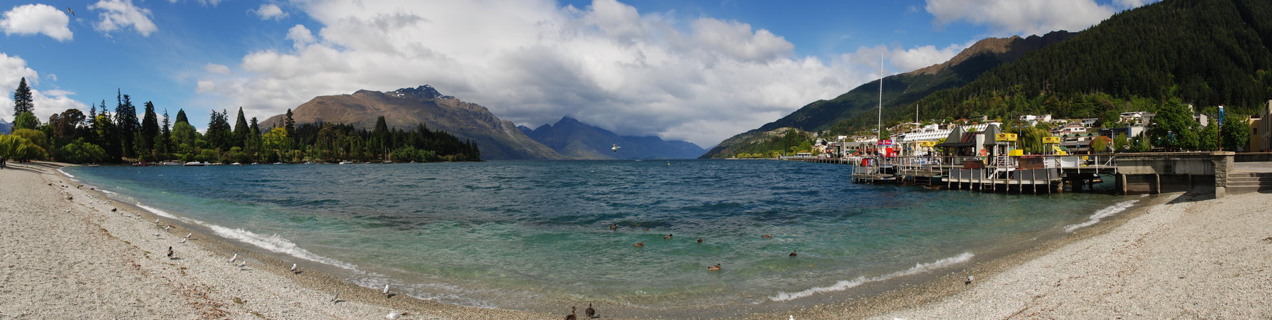 Queenstown Bay (panorama)