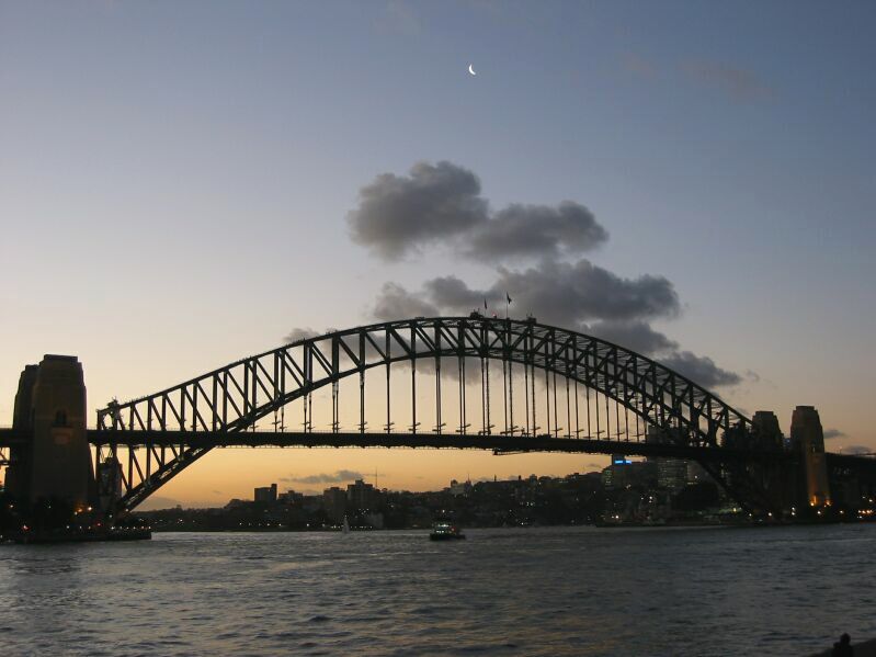 Harbour Bridge (at dusk)